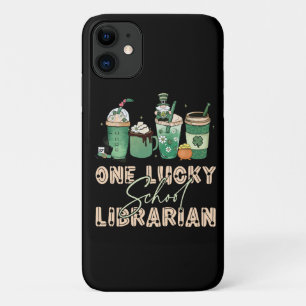 St. Patrick Day Lucky Librarian Case-Mate iPhone Case