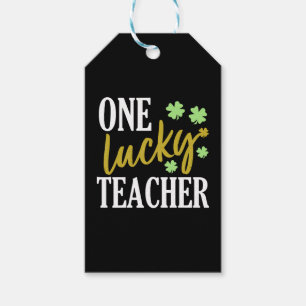 St Patrick Day Lucky Teacher Gift Tags
