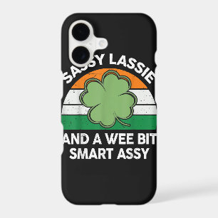St Patrick Day Sassy Lassie Funny Shamrock Irish