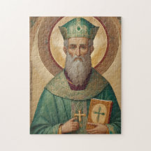 St Patrick Icon Puzzle - Catholic Orthodox Jigsaw