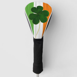 St. Patrick Ireland Shamrock Clover Irish Flag Golf Head Cover