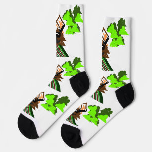 st Patrick irish terrier Socks