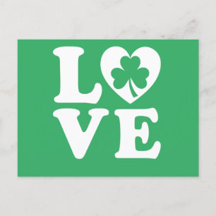 St Patrick Love  Postcard