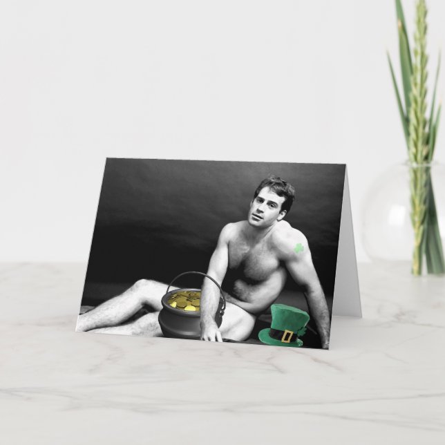 St. Patrick Man 3 Card (Front)