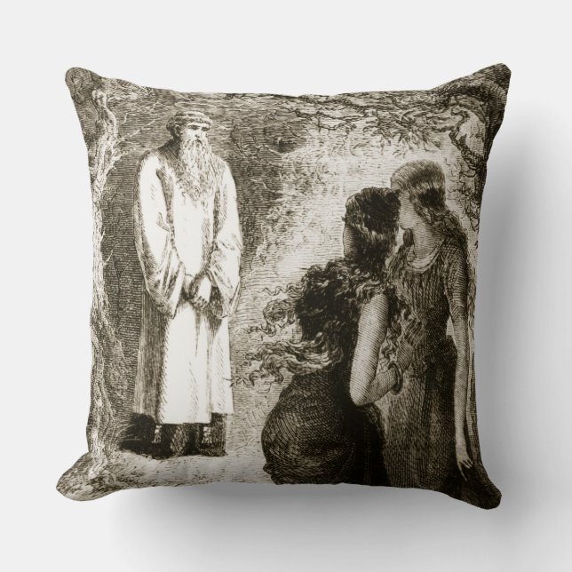 St. Patrick met by virgins in the wood of Fochlut, Cushion (Front)