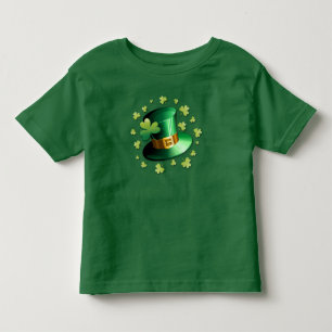 St Patrick Paddy Hat and Shamrock T-Shirt