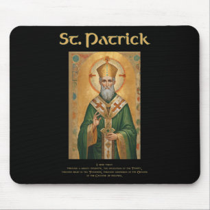 St Patrick Roman Catholic Prayer Mouse Pad