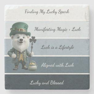 St. Patrick’s Affirmation Stone Coaster