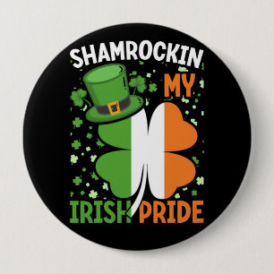 St. Patrick’s Day Celebration 10 Cm Round Badge