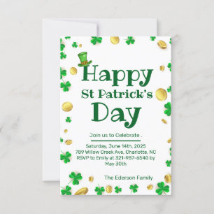 St. Patrick’s Day Celebration Invitation 