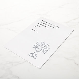 St. Patrick’s Day Celtic Cross   St. Patrick Quote