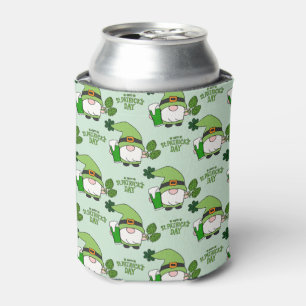 St. Patrick’s Day Gnome Beer Can Cooler