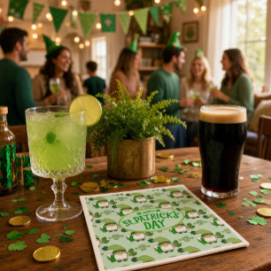 St. Patrick’s Day Gnome Napkins