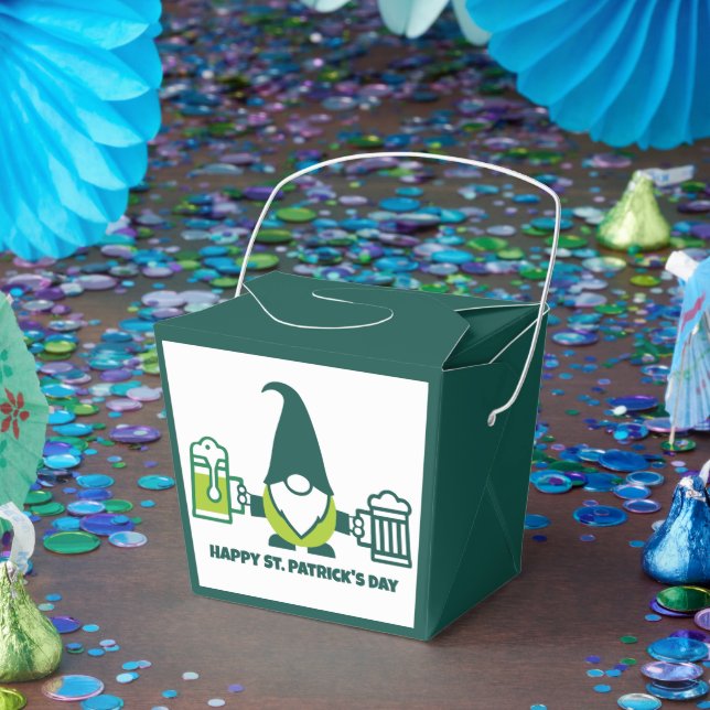 St. Patrick’s Day Gnome with Beer Mug Favour Box (Party)