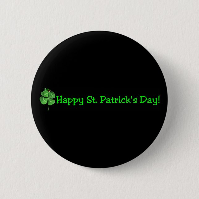 St. Patrick’s Day - Go Irish! 6 Cm Round Badge (Front)