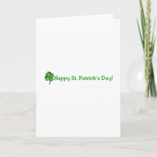 St. Patrick’s Day - Go Irish! Card