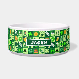 St. Patrick’s Day Icons Seamless Pattern