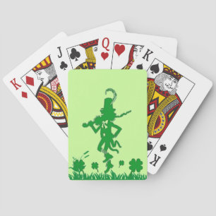 St. Patrick’s Day Leprechaun Playing Cards