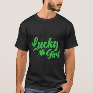 St. Patrick`s Day Lucky Girl T-Shirt