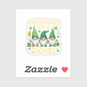 St Patrick’s Day Lucky Shamrock Gnome 