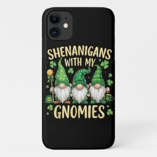 St Patrick’s Day Lucky Shamrock Gnome  Case-Mate iPhone Case