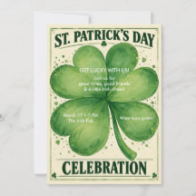St. Patrick’s Day Party Invitation