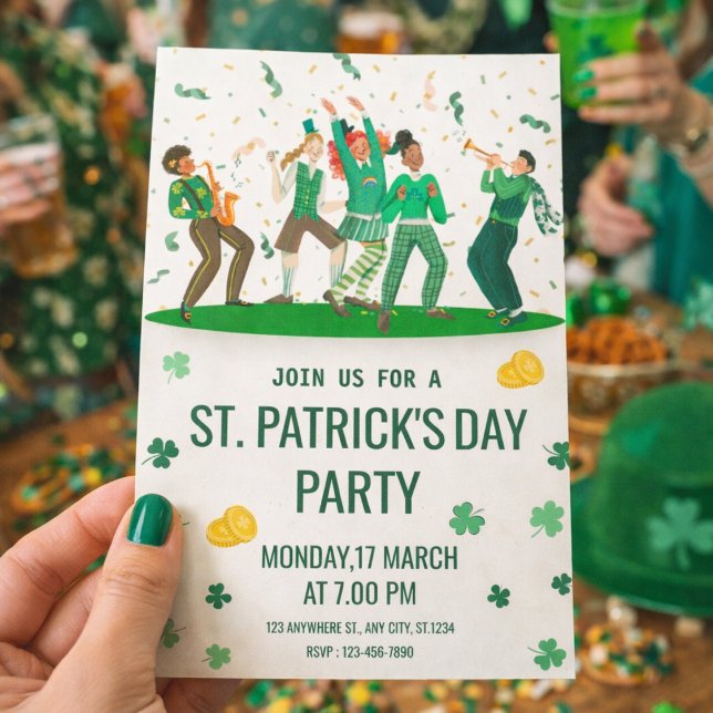 St. Patrick’s Day Party Invitation (St. Patrick’s Day Party Invitation)