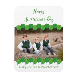 St. Patrick’s Day Photo Magnet