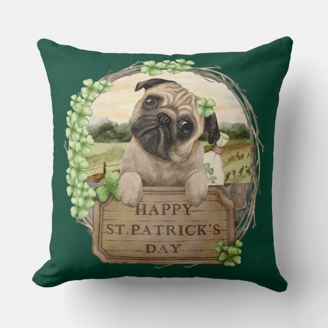 St. Patrick’s Day Pillow (Front)