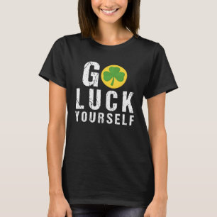 St Patrick s Day Quotes Sayings Lucky Dabbing 2 T-Shirt