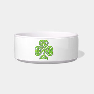 St. Patrick’s Day  Shamrock Clover Pet Bowl