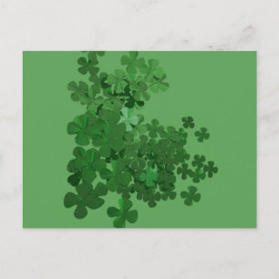St. Patrick’s Day Shamrock Postcard