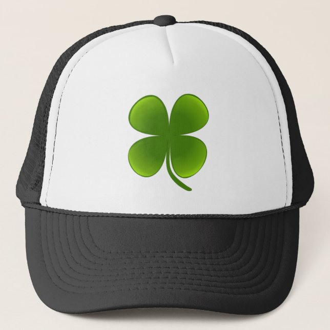 St. Patrick’s Day - Shamrock Trucker Hat (Front)