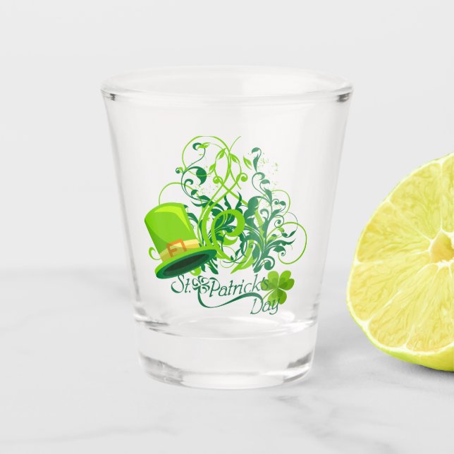 St.Patrick 's Day.  Shot Glass (Front)