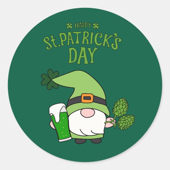 St. Patrick’s Day Sticker (Front)