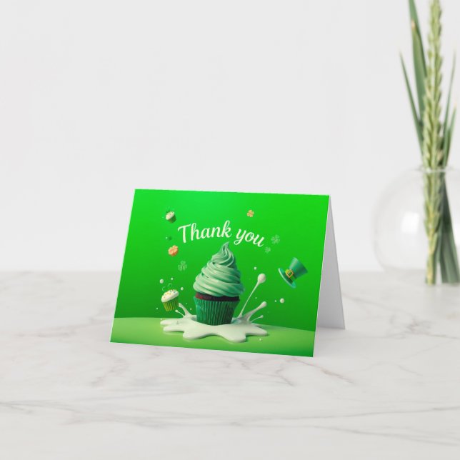 St. Patrick’s Day thank you card (Front)