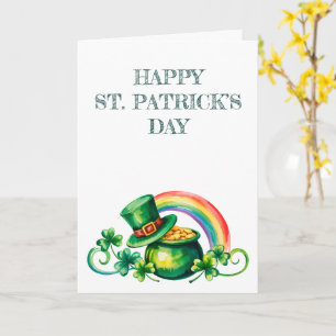 St. Patrick’s Day Watercolor Card
