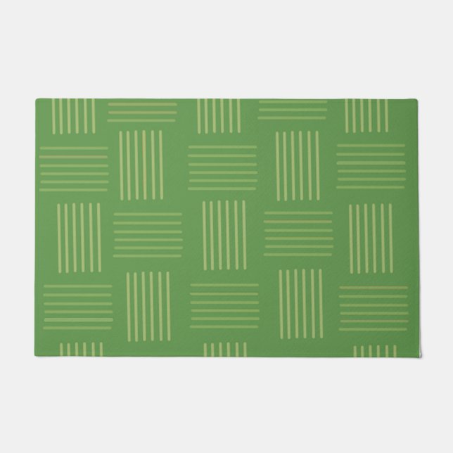 St Patrick’s Day Weave  Doormat (Front)