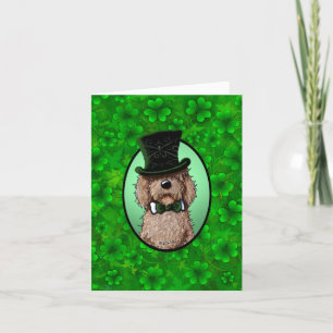 St. Patrick’s Goldendoodle Card