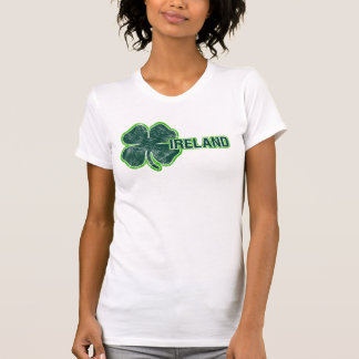 St. Patrick’s ‘Ireland’ Shamrock Grunge T-Shirt