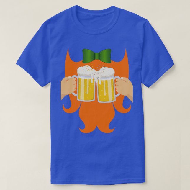 St Patricks Beer Lover Irish Drinking Team 2 T-Shirt (Design Front)