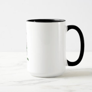 St. Patricks Bunny Proud to be Irish Shamrock Mug