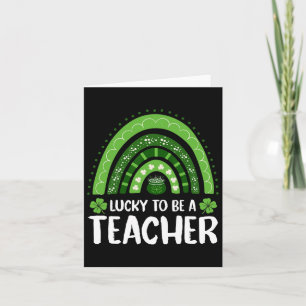 St Patricks Catricks Day Cats Saint Pattys Cat Lov Card