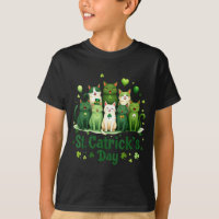 St Patricks Catricks Day Cats Saint Pattys Women G