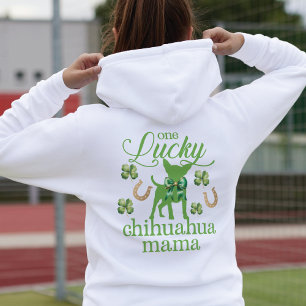 St. Patrick's Chihuahua mama  Hoodie