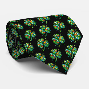St. Patrick's Clover Men's Tie