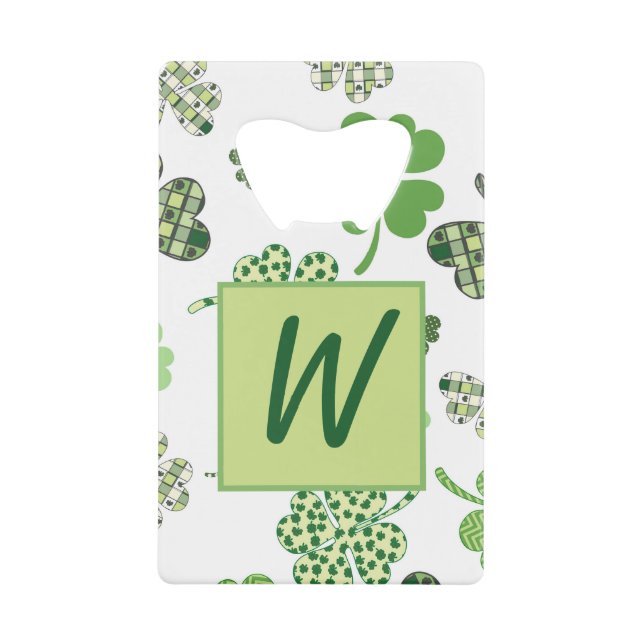 St. Patrick's Clover Monogram (Front)