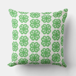 St. Patrick's Clover Pillow