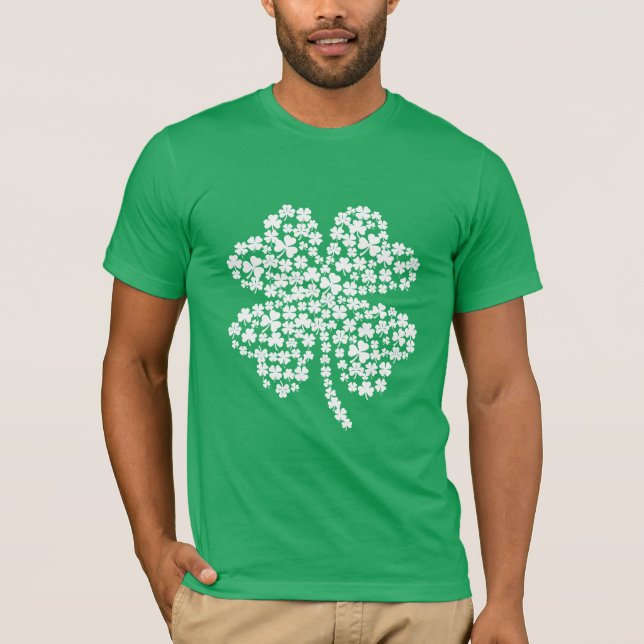 St. Patrick's Clover T-Shirt (Front)