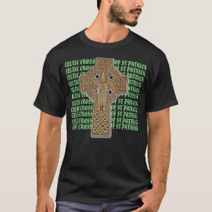 st patricks cross tshirt